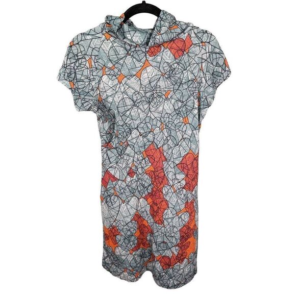 Purple Jam Geometrical Stamp Dress with Cowl Neck Women Size XS - Picture 2 of 5